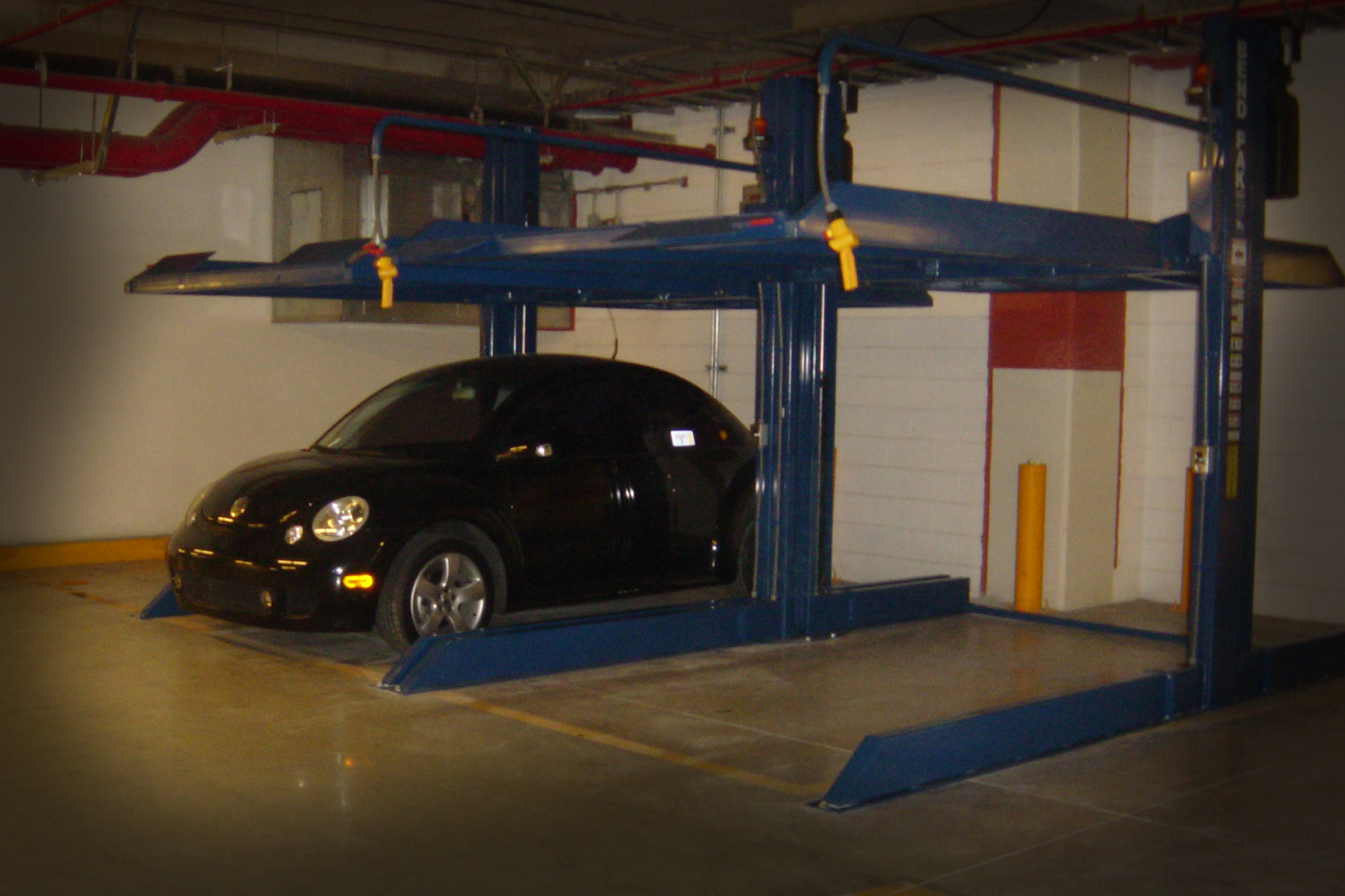 elevautos con dos columnas