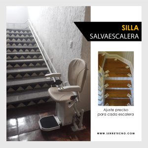 Lee más sobre el artículo Fabricación de sillas salvaescaleras para tramos curvos