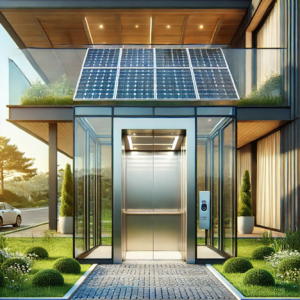 Lee más sobre el artículo Elevadores para exteriores con paneles solares: Sostenibilidad y eficiencia energética