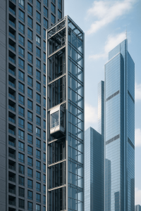 Lee más sobre el artículo Ascensores para edificios de gran altura: Desafíos y soluciones