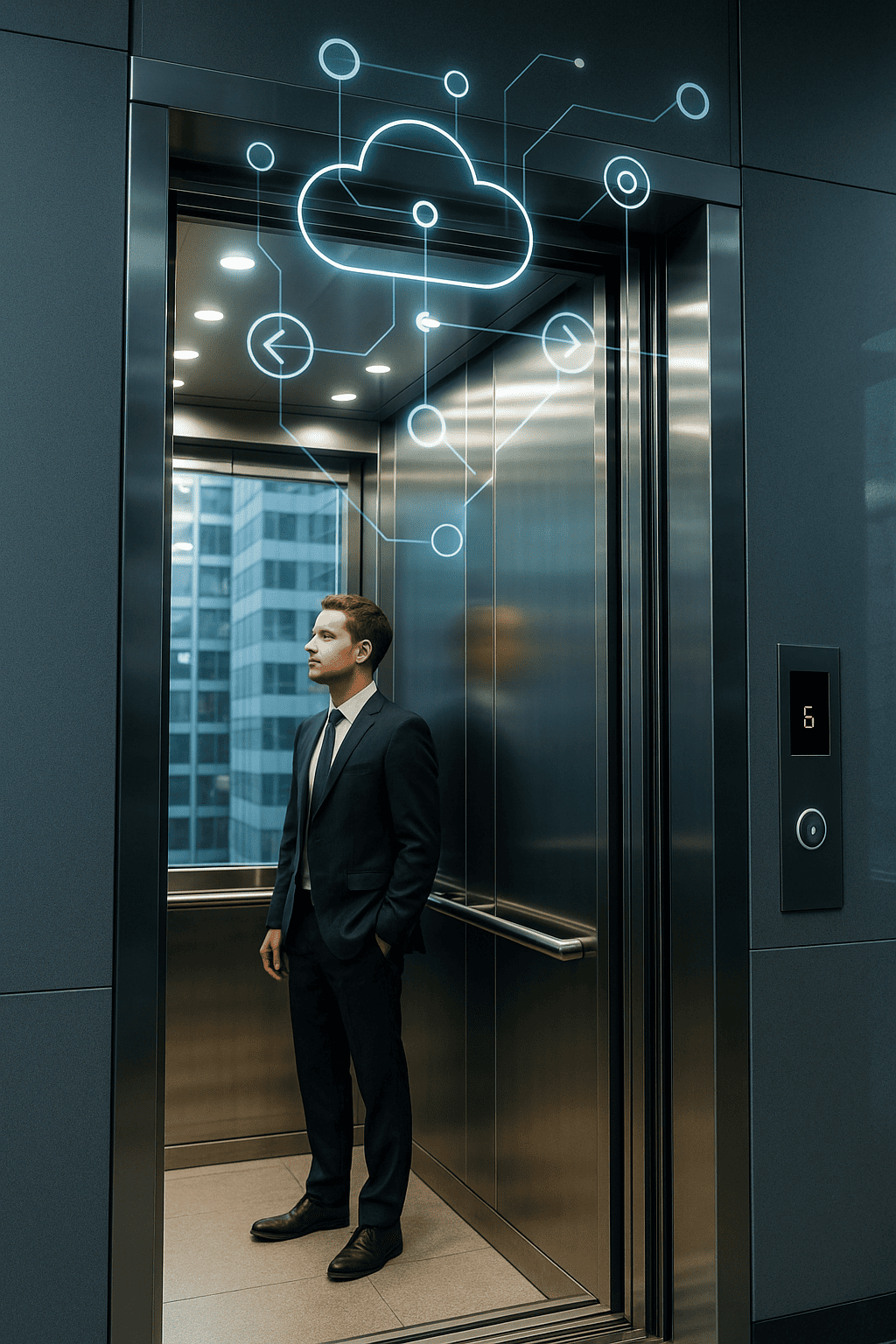 Ascensores para edificios inteligentes