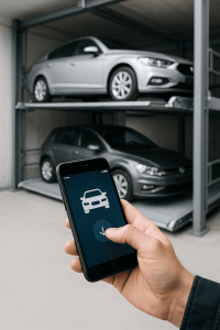 Elevadores inteligentes para estacionamientos