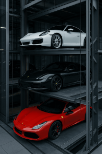 Estacionamientos para autos de lujo